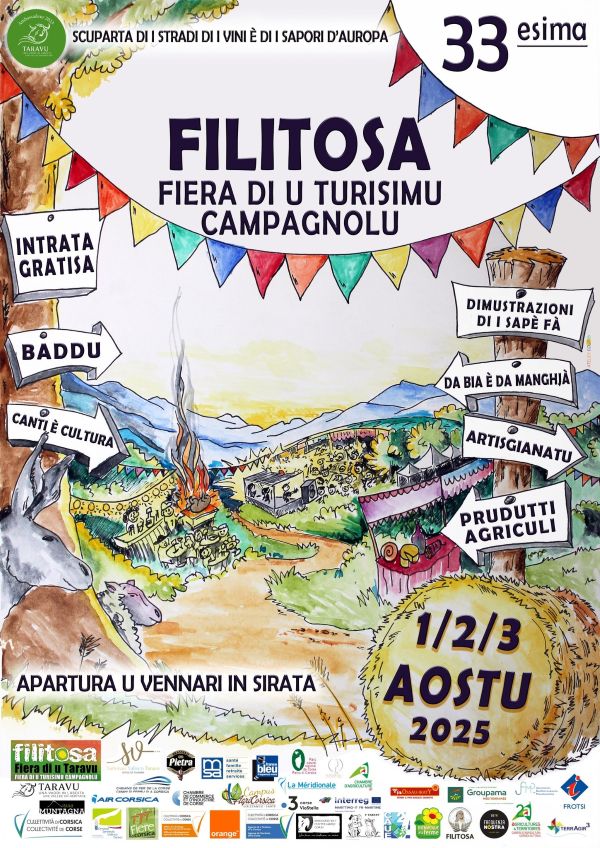 Lire la suite à propos de l’article Fiera di u Turisimu Campagnolu – Afissu & Prugramma